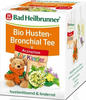 BAD HEILBRUNNER Bio Husten-Bronchial Tee f.Kdr.FB 12 g