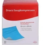 SAUGKOMPRESSEN unsteril 20x20 cm Draco 30 St.