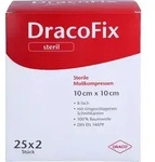 DRACOFIX PEEL Kompressen 10x10 cm steril 8fach 50 St.