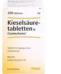 KIESELS&Auml;URETABLETTEN N Cosmochema 250 St.