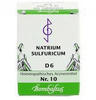 BIOCHEMIE 10 Natrium sulfuricum D 6 Tabletten 80 St.
