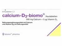 CALCIUM-D3-biomo Kautabletten 500+D 20 St.