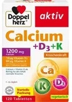 DOPPELHERZ Calcium+D3+K Tabletten 120 St. (228 g)