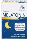 MELATONIN 1 mg Mini-Tabletten im Spender 120 St. (7,8 g)
