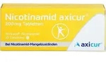 NICOTINAMID axicur 200 mg Tabletten 10 St.