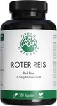 PZN-DE 18404330, Heilpflanzenwohl GREEN NATURALS roter Reis Monacolin K vegan Kaps.