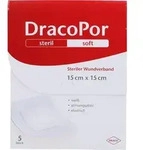 DRACOPOR Wundverband 15x15 cm steril 5 St.