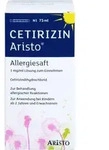 CETIRIZIN Aristo Allergiesaft 1 mg/ml Lsg.z.Einn. 75 ml
