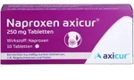 NAPROXEN axicur 250 mg Tabletten 10 St.