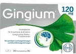 GINGIUM 120 mg Filmtabletten 30 St.