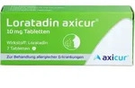 LORATADIN axicur 10 mg Tabletten 7 St.