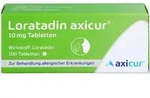 LORATADIN axicur 10 mg Tabletten 100 St.