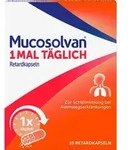 MUCOSOLVAN 1mal t&auml;glich Retardkapseln 10 St.