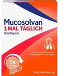 MUCOSOLVAN 1mal t&auml;glich Retardkapseln 50 St.