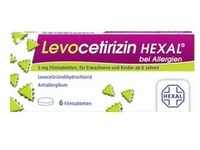 LEVOCETIRIZIN HEXAL bei Allergien 5 mg Filmtabl. 6 St.