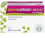LEVOCETIRIZIN HEXAL bei Allergien 5 mg Filmtabl. 100 St.