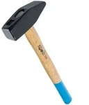BGS DIY 1858 Schlosserhammer Holzstil DIN 1041 Kopfgewicht 2000g