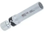 BGS 2390 Gelenkeinsatz 14mm f&uuml;r Z&uuml;ndkerzen Zw&ouml;lfkant mit Haltefeder Antrieb...