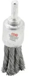 BGS 8363 Pinsel Drahtb&uuml;rste gezopft &Oslash;20mm Aufnahme &Oslash;6mm Stift Stahl