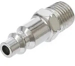 BGS 7057 Druckluft Stecknippel Au&szlig;engewinde 6,3mm (1/4") USA Frankreich