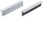 BGS 9283 Satz Schraubstock Schutzbacken aus Aluminium V Profil Breite 150mm 2...