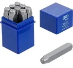 BGS 3039 Einschlagzahlen H&ouml;he 10mm im K&auml;stchen aus Kunststoff
