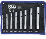 BGS 1218 Satz doppelseitige Sechskant Rohrsteckschl&uuml;ssel / Doppelsteckschl&uuml;ssel 6 -