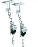 BASI GS 100 Gitterrostsicherung f&uuml;r Kellerschacht L&auml;nge Kette 700mm