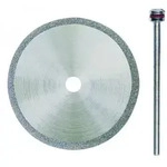 PROXXON 28842 Diamanttrennscheibe, 38 mm + 1 Tr&auml;ger