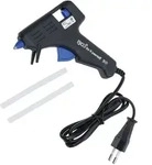 BGS DIY 80845 Mini Hei&szlig;klebepistole mit 2 Klebesticks &Oslash; 7,5mm 7W