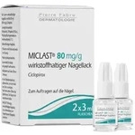 MICLAST&reg; 80 mg/g wirkstoffhaltiger Nagellack gegen Nagelpilz 2X3 ml