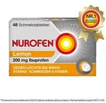 NUROFEN 200 mg Schmelztabletten Lemon bei Fieber & Schmerzen 48 St