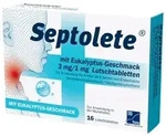 SEPTOLETE mit Eukalyptus-Geschmack Lutschtabletten 16 St