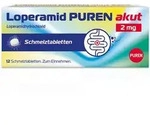 Loperamid PUREN akut - schnelle Hilfe bei akutem Durchfall 12 St