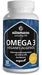 OMEGA-3 VEGAN Algen&ouml;l hochdosiert Kapseln 30 St