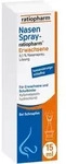 Nasenspray-ratiopharm Erwachsene - bei Schnupfen 15 ml
