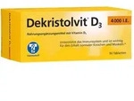 DEKRISTOLVIT D3 4.000 I.E. Tabletten 90 St