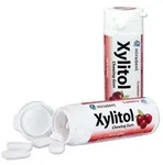 MIRADENT Xylitol Chewing Gum Cranberry 30 St