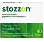 stozzon Chlorophyll &ndash; Dragees gegen Mundgeruch und K&ouml;rpergeruch 40 St