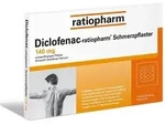 DICLOFENAC-ratiopharm Schmerzpflaster 5 St