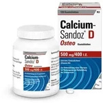 CALCIUM SANDOZ D Osteo 500 mg/400 I.E. Kautabl. 120 St