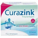 Curazink&reg; 15 mg Hartkaspeln gegen Zinkmangel 100 St