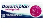 Dolortriptan bei Migr&auml;nekopfschmerzen mit Almotriptan 2 St