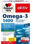 DOPPELHERZ Aktiv Omega-3 1.400 Kapseln 120 St