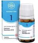 DHU Sch&uuml;&szlig;ler-Salz Nr. 1 Calcium fluoratum D12 Tabletten 80 St