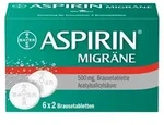 ASPIRIN MIGR&Auml;NE 500 mg Brausetabletten 12 St