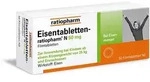 EISENTABLETTEN-ratiopharm N 50 mg Filmtabletten 50 St