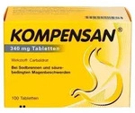 Kompensan 340mg Tabletten - Bei Sodbrennen 100 St
