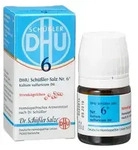 BIOCHEMIE DHU 6 Kalium sulfuricum D 6 Globuli 10 g