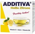 ADDITIVA hei&szlig;e Zitrone Pulver Sachets 120 g